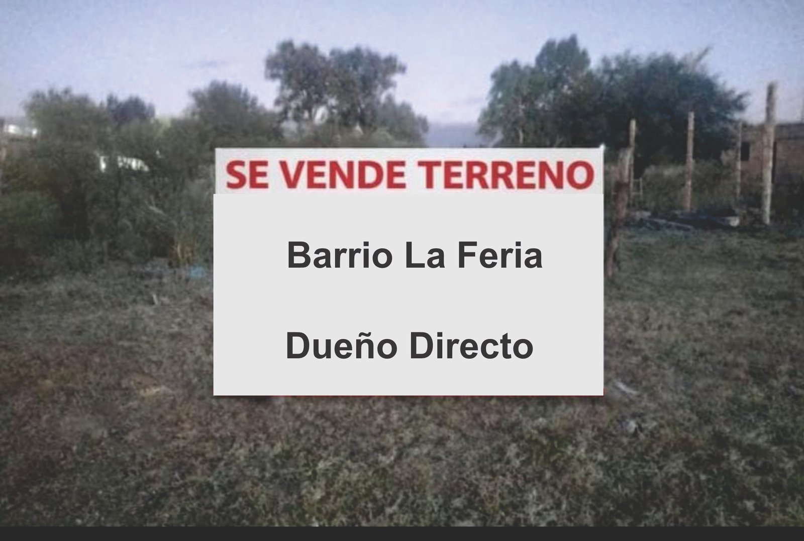 Terreno en V. Dolores