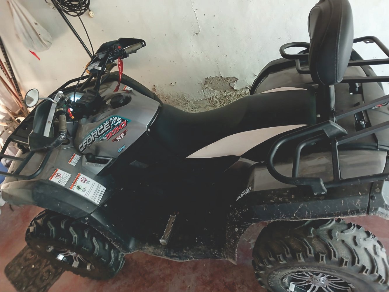 Cuatriciclo 7.500 dólares