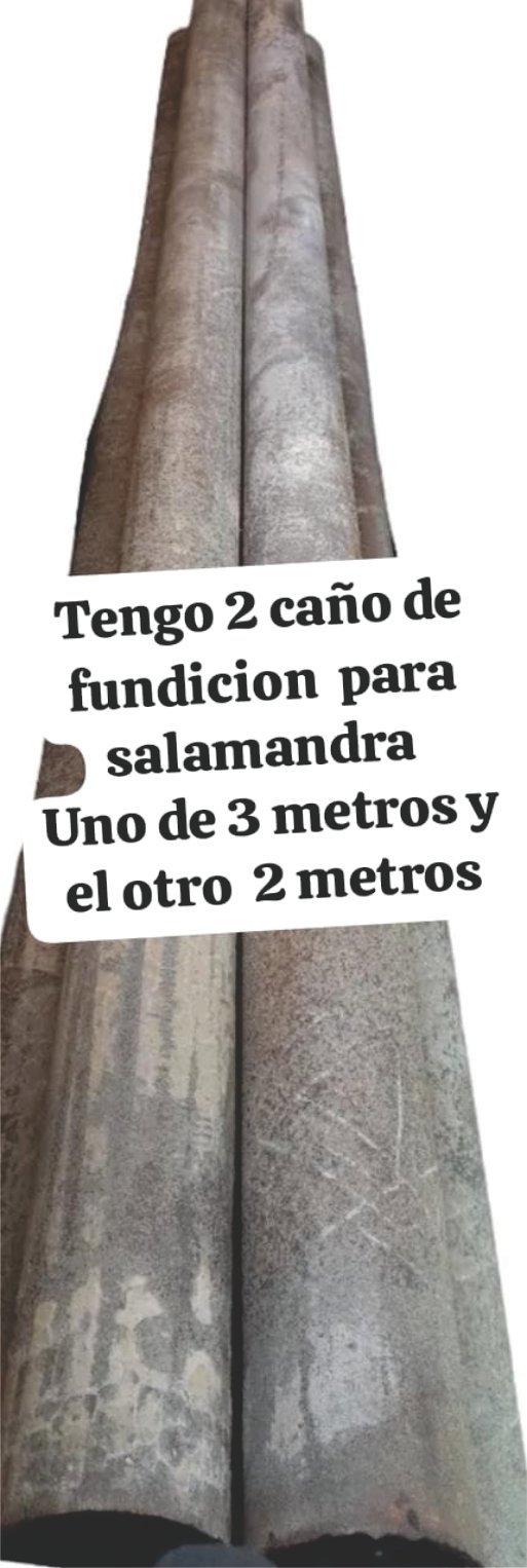 Caños de fundicion