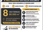 8 Hectáreas en Villa Dolores
