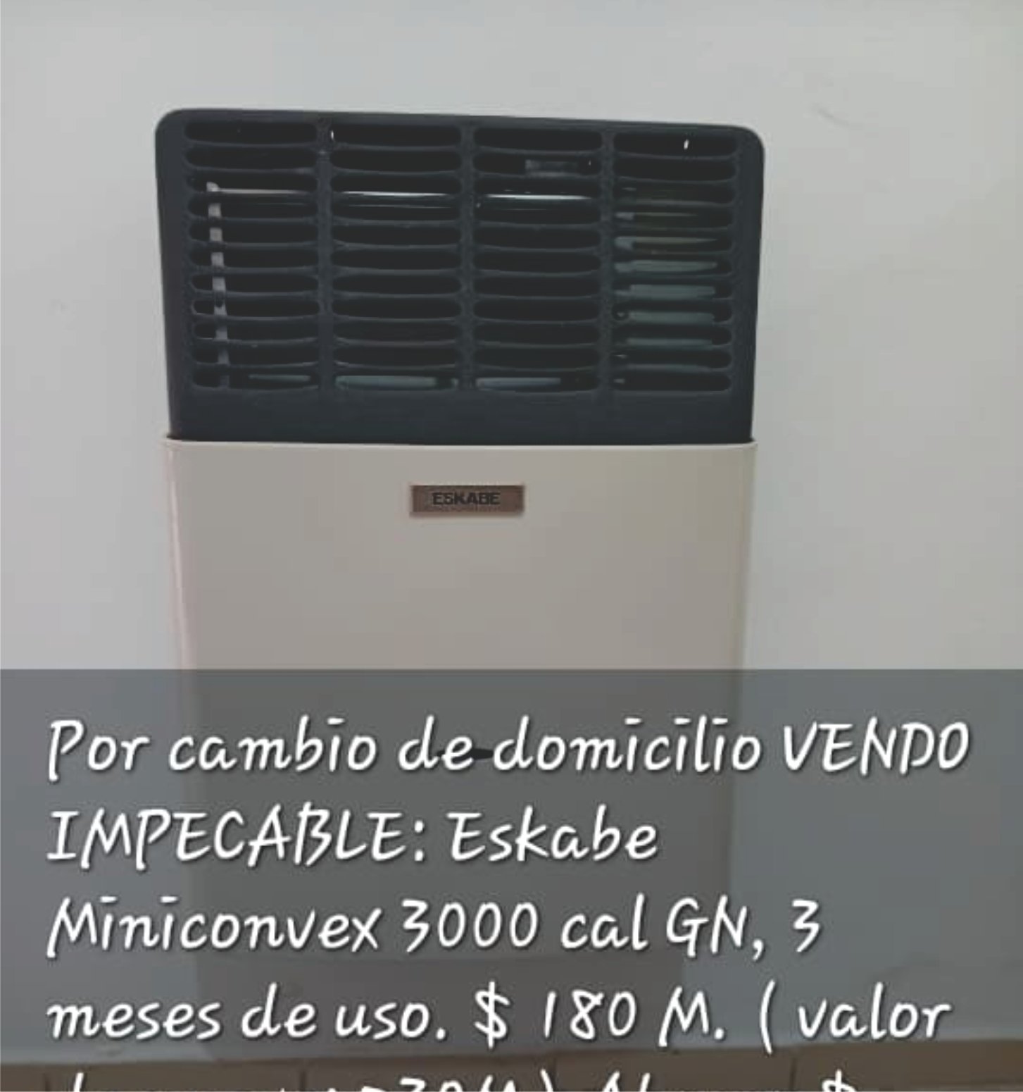 Calefactor  $ 180.000