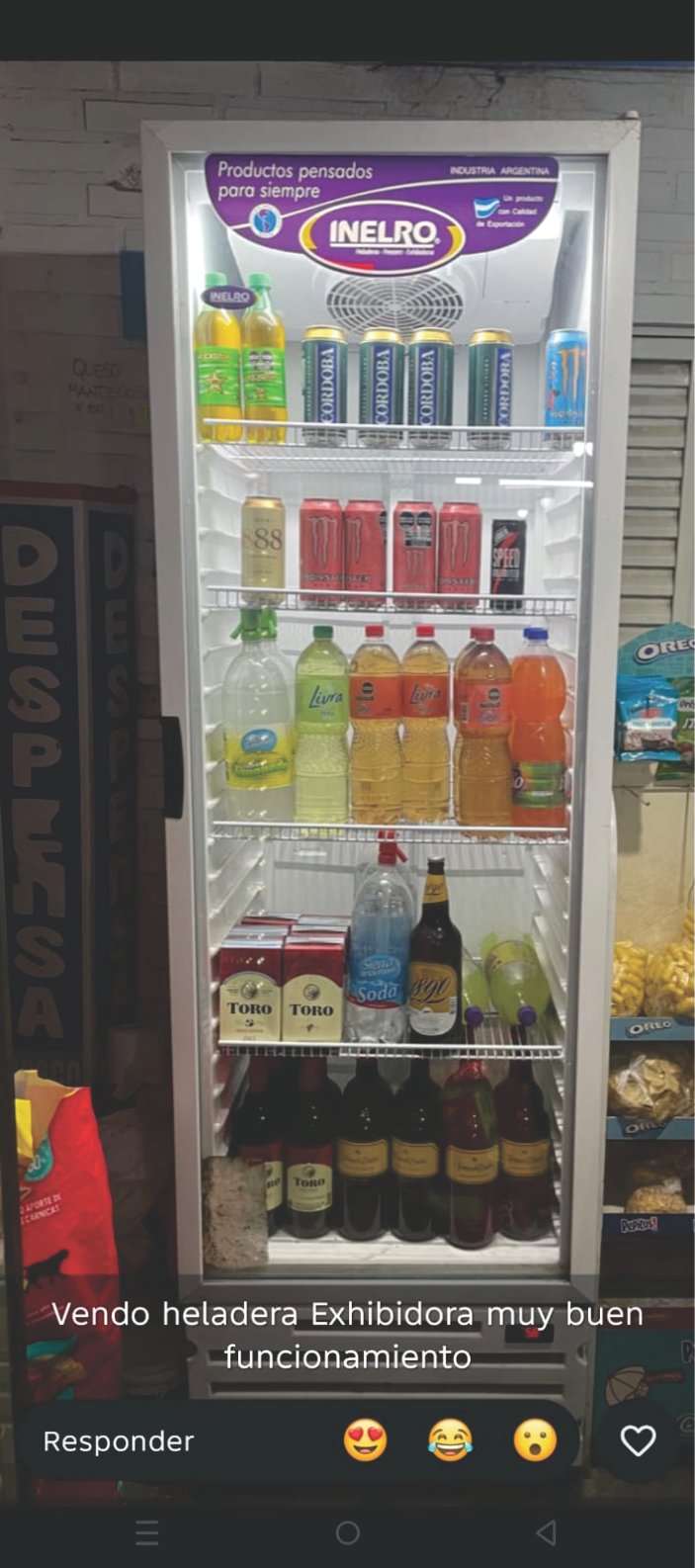 Heladera Exhibidora $ 680.000