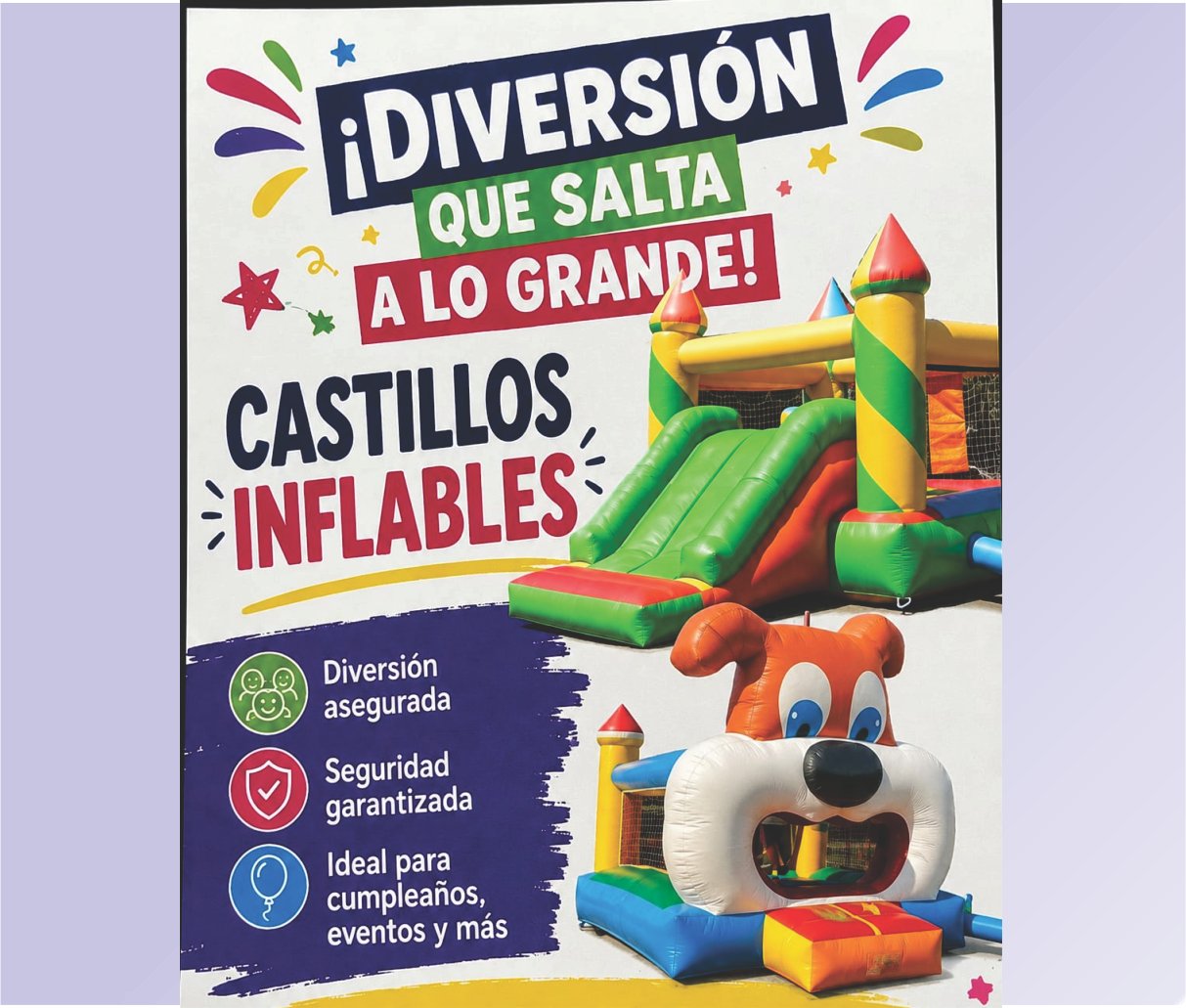 Alquiler Castillos en Villa Dolores