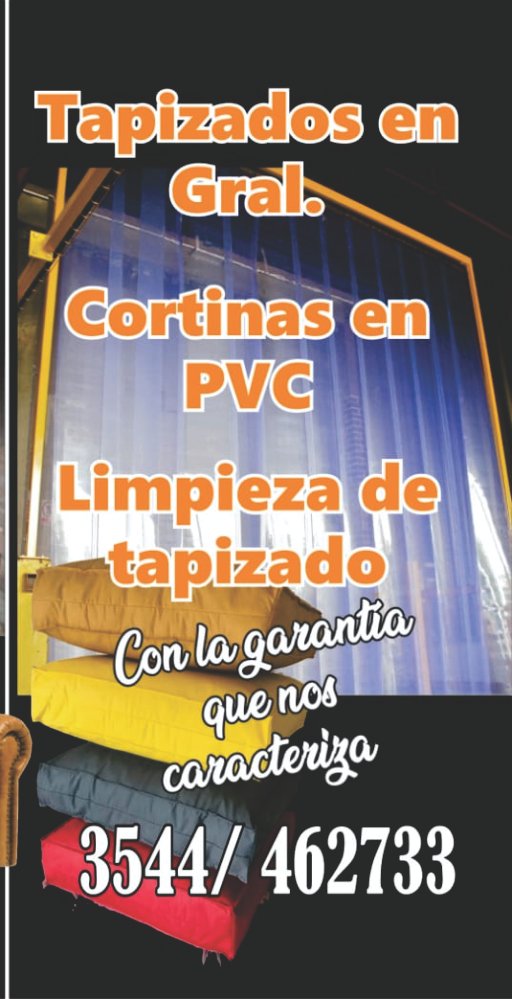 Tapicería en Villa Dolores