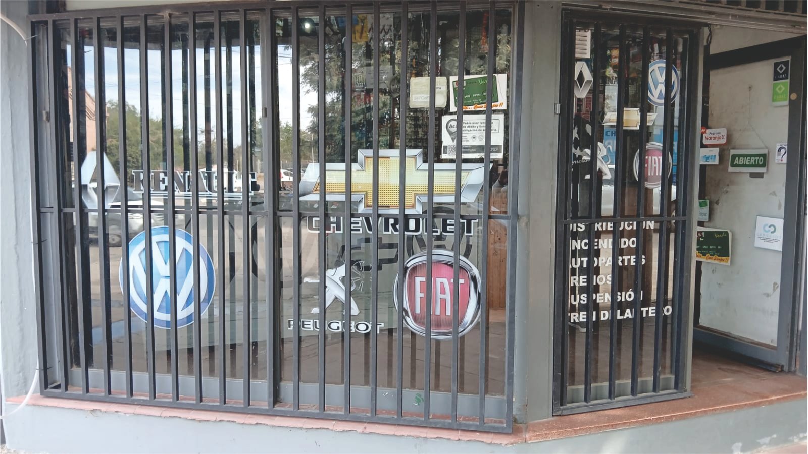 Repuestos para autos en Villa Dolores