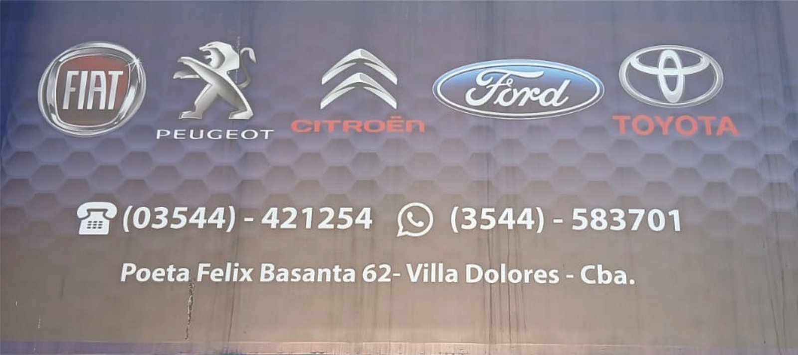 Repuestos para autos en Villa Dolores